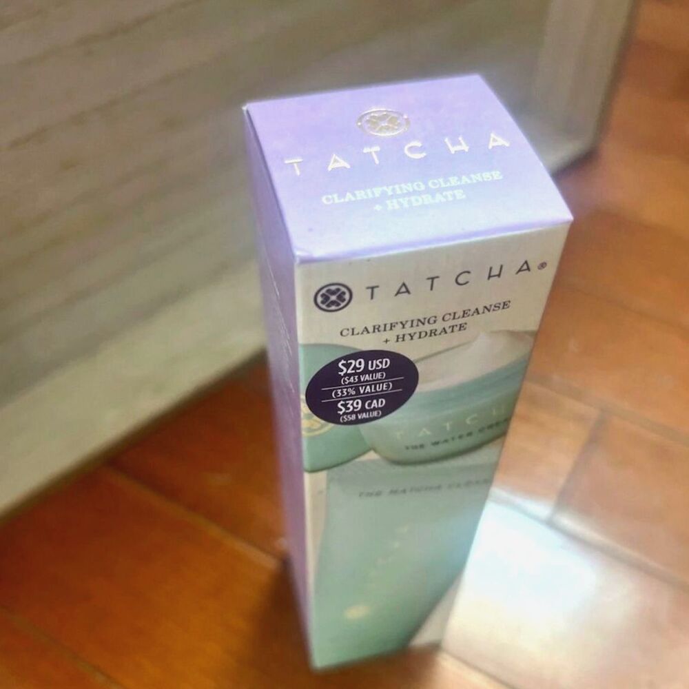 Tatcha Clarifying Cleanse + Hydrate Set  — The Matcha Cleanse + The Water Cream - Picture 4 of 5